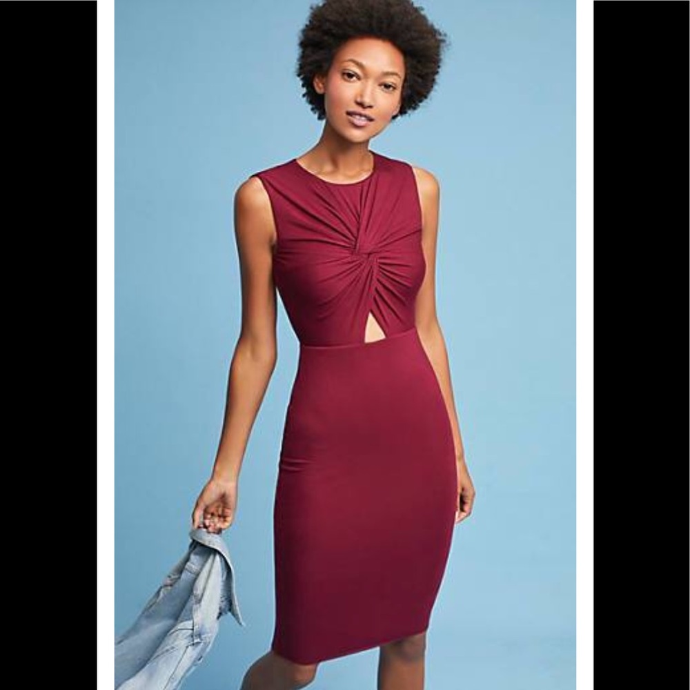 Bailey 44 Anthropologie Twist Front Knit D…